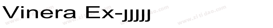 Vinera Ex字体转换
